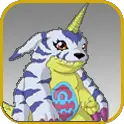 Leomon evolves into Gabumon