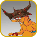 RizeGreymon evolves into GeoGreymon