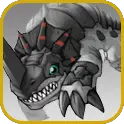 SkullGreymon evolves into Monochromon