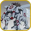 Fugamon evolves into Okuwamon